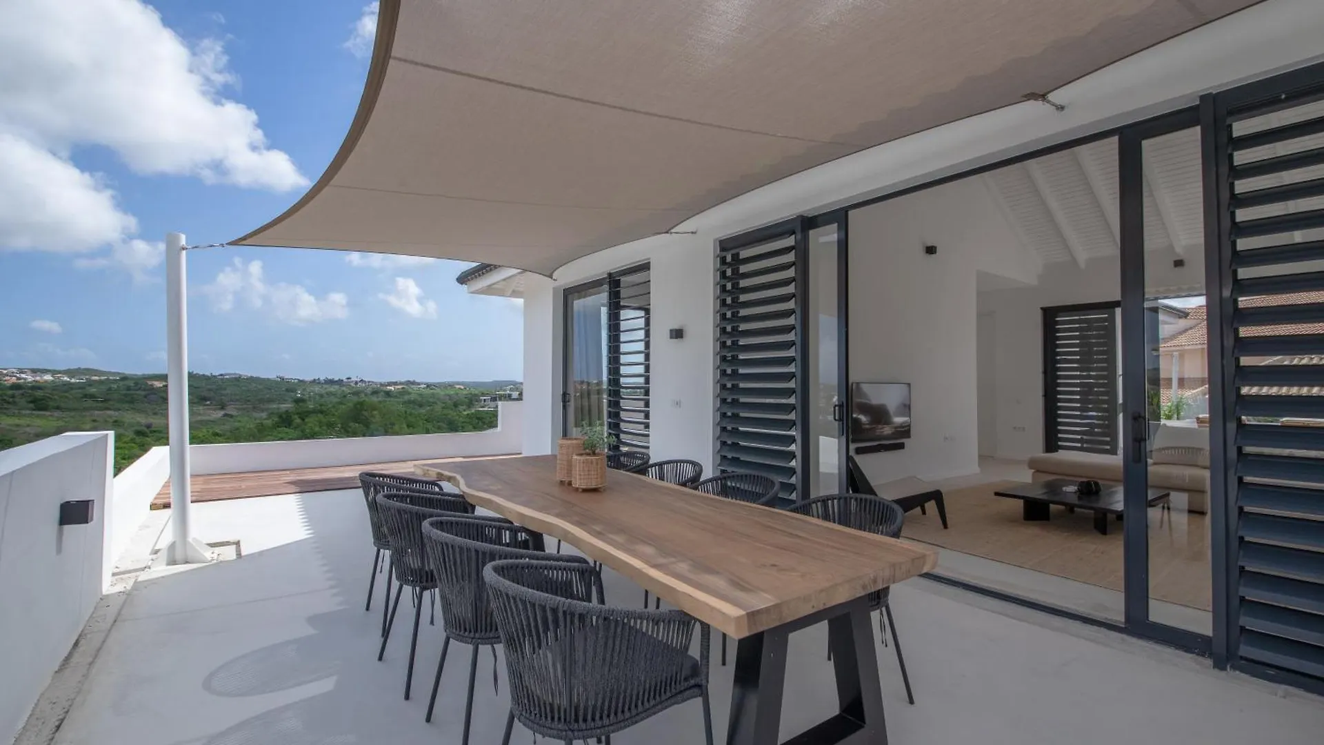 Villa Noma - Luxe Villa Met Uitzicht Spaanse Water 威廉斯塔德
